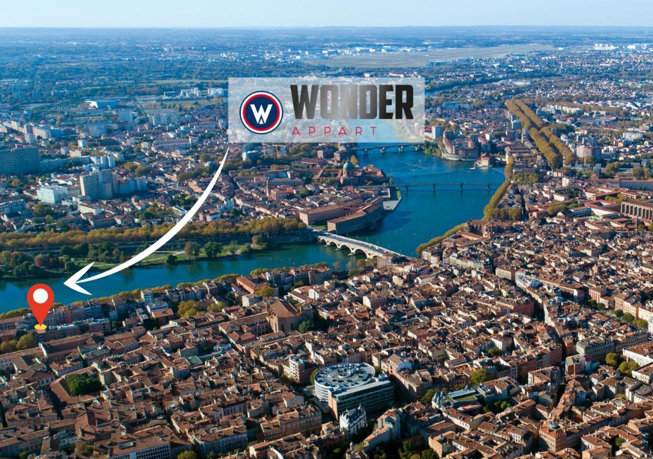 Wonder Appart' 402 - Vue Sur Garonne تولوز المظهر الخارجي الصورة
