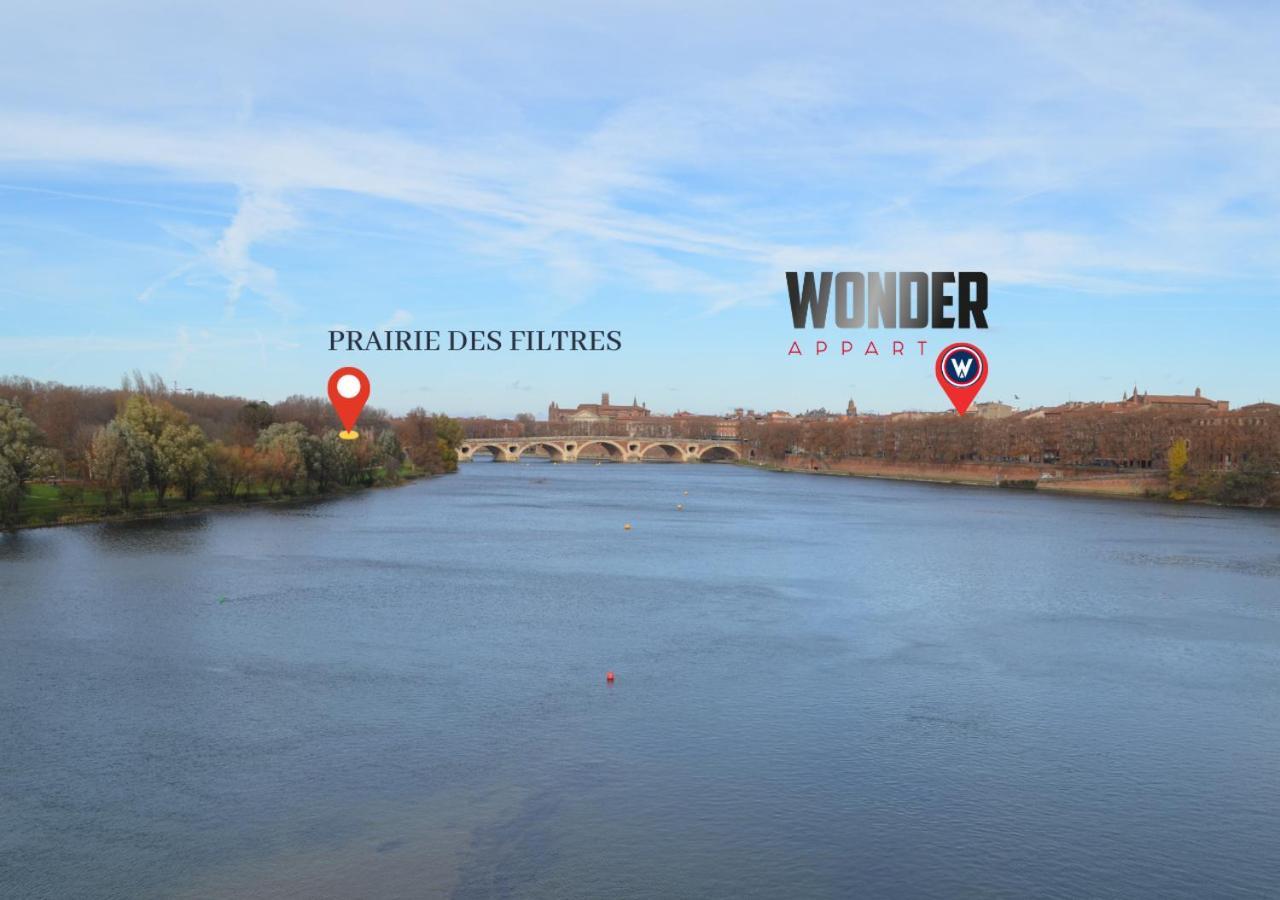 Wonder Appart' 402 - Vue Sur Garonne تولوز المظهر الخارجي الصورة